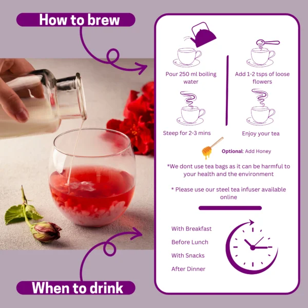 Rose Flower Tea